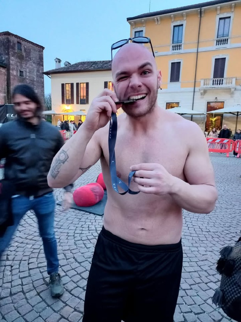 Vaiano - Stefano, strong man, va al mondiale