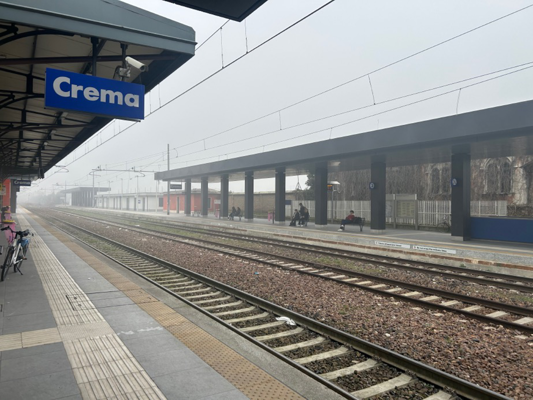 Crema - Treni in ritardo