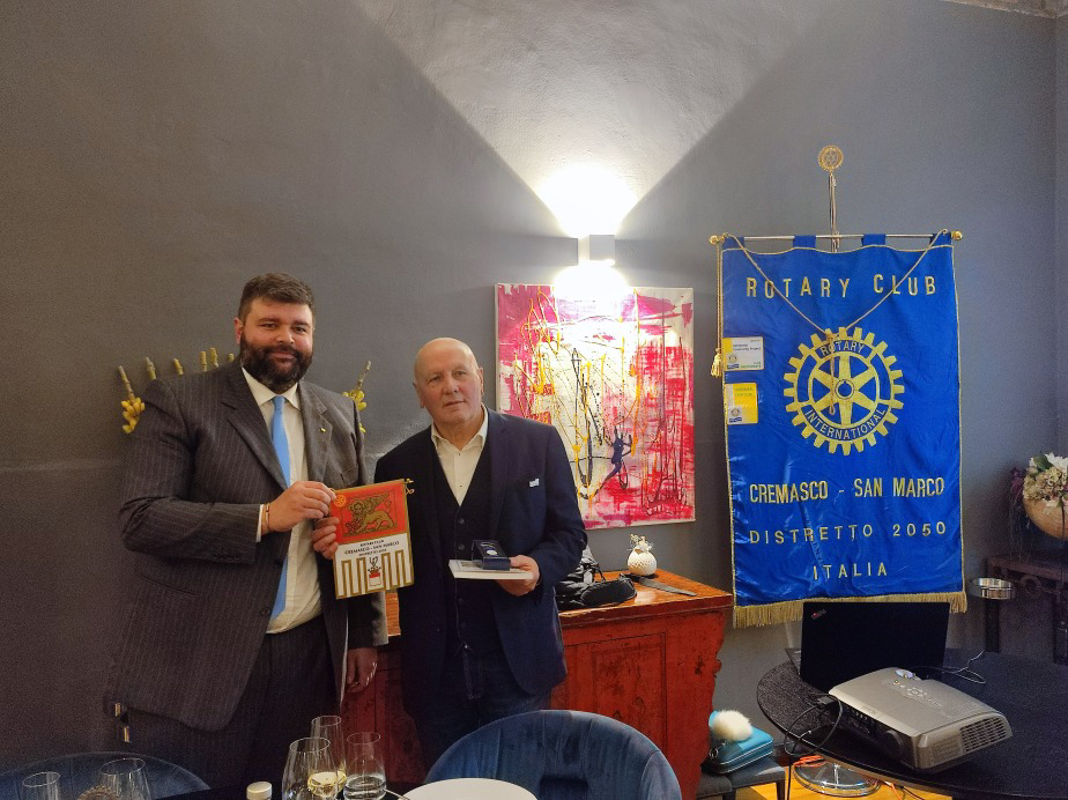 Crema - Al Rotary il presidente di Latteria Soresinese