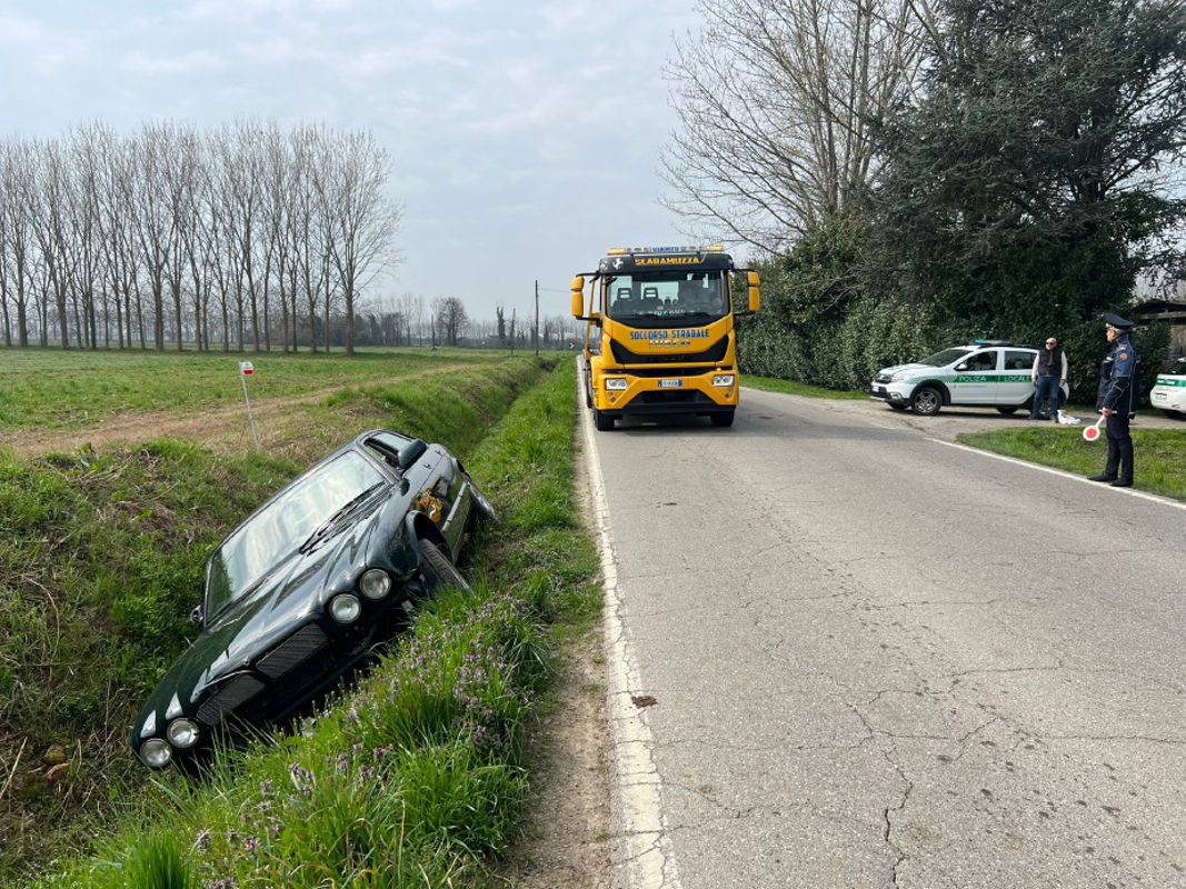 Vailate - Jaguar fuori strada