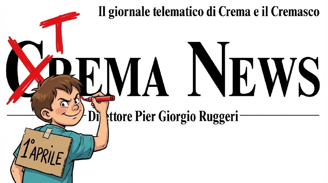 Logo di Crema News - notizie da Crema e Cremasco. Logo 1 aprile