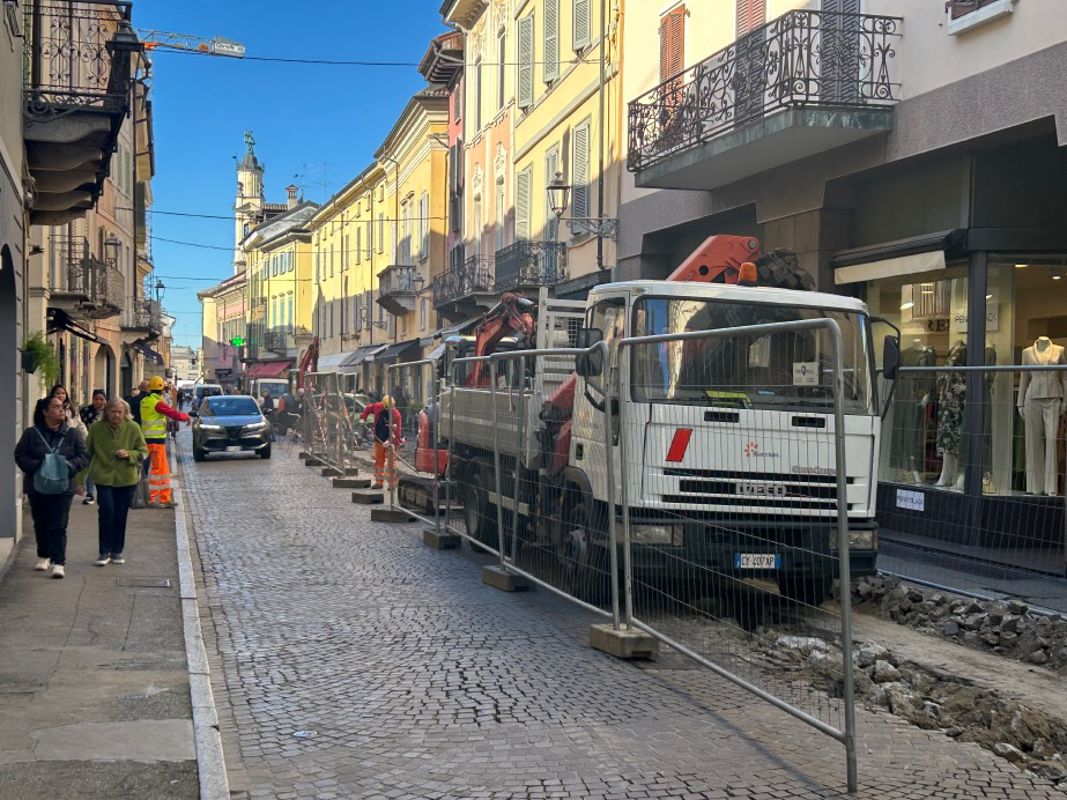 Crema - Lavori in centro