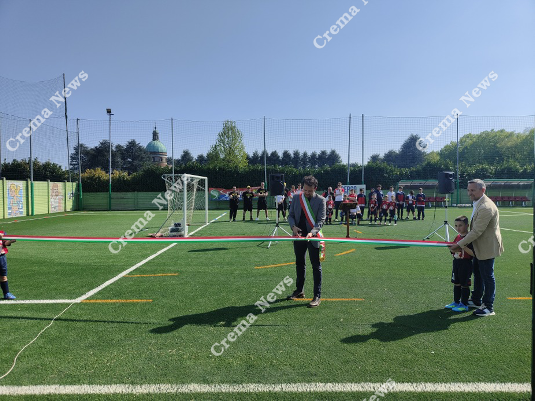 Vailate - Inaugurato il campetto 