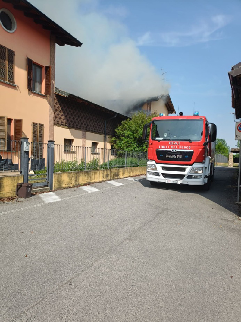 Ripalta Guerina - Fuoco in paese