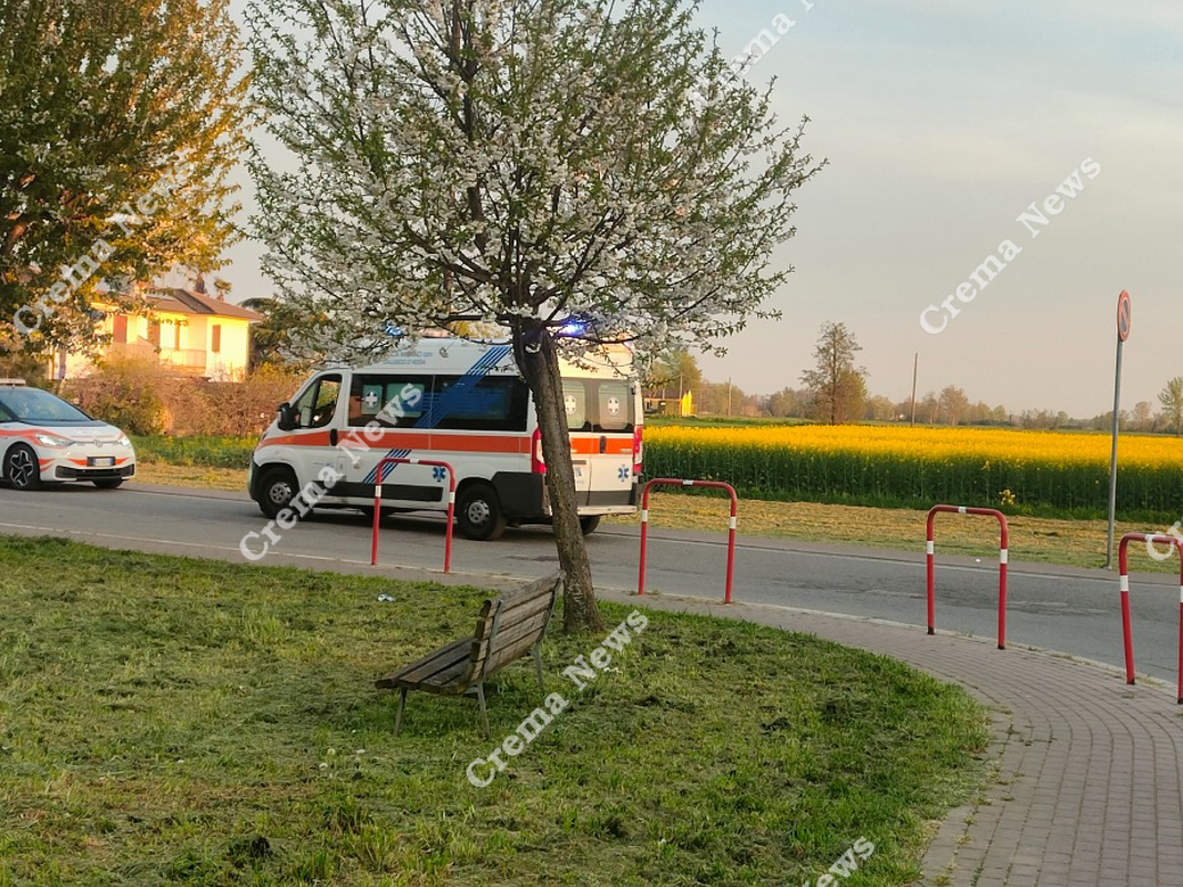 Agnadello - Cade e picchia la faccia