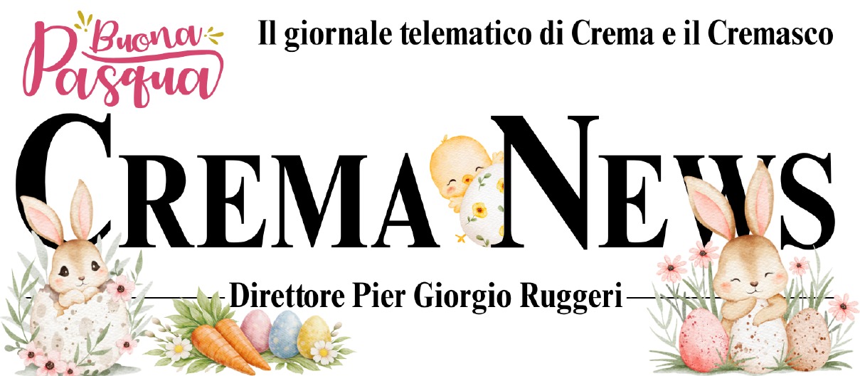 Logo di Crema News - notizie da Crema e Cremasco. Logo Pasqua 2026