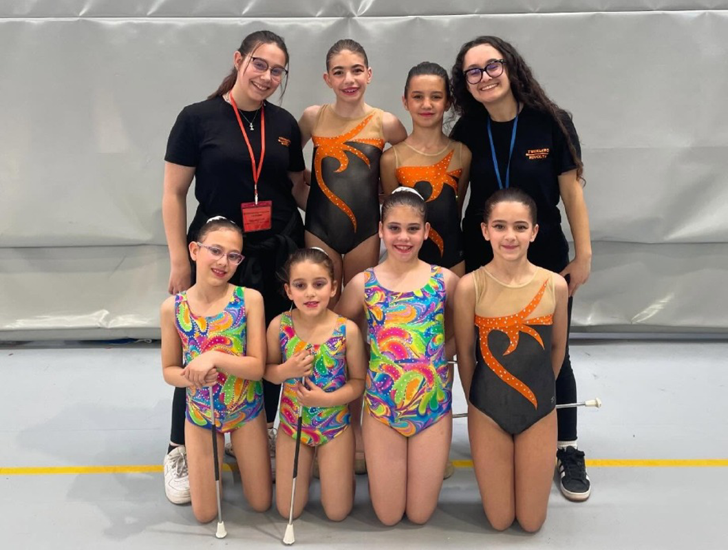 Twirling - Le atlete protagoniste a Cormano