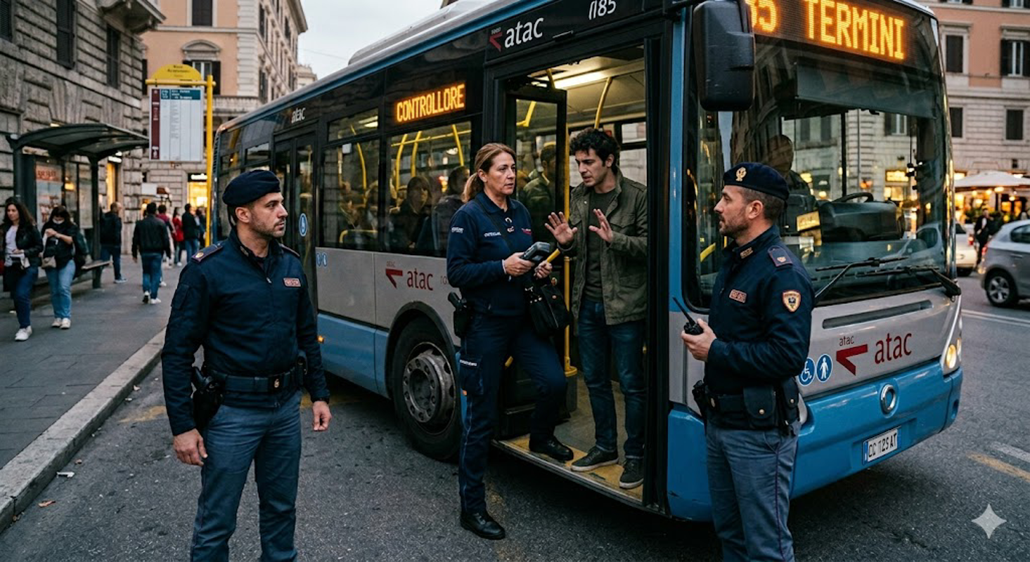 Dal territorio - Niente biglietto: denunciato