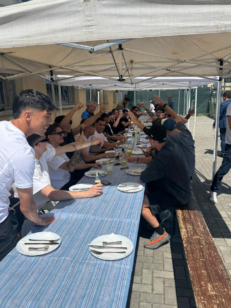 Calcio - Gialloblu in festa, aspettando l'estate