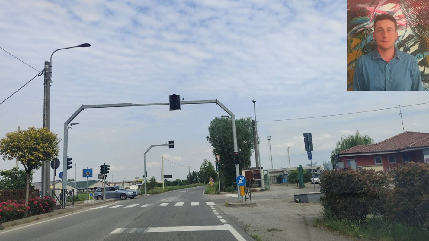 Trescore -Semaforo in tilt 