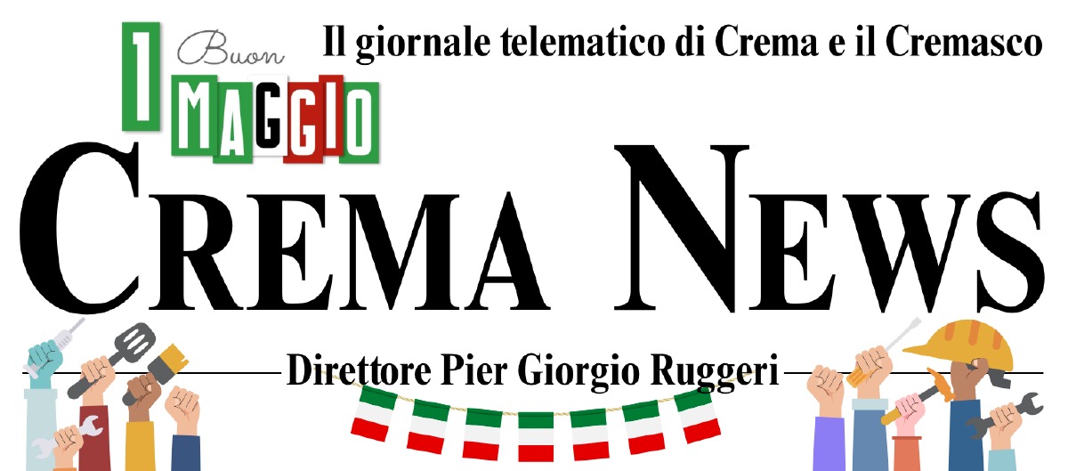 Logo di Crema News - notizie da Crema e Cremasco. Logo 1 Maggio
