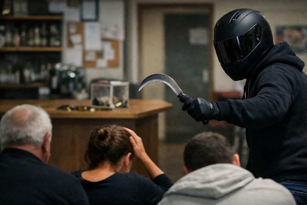 Cremona - Rapina con falcetto