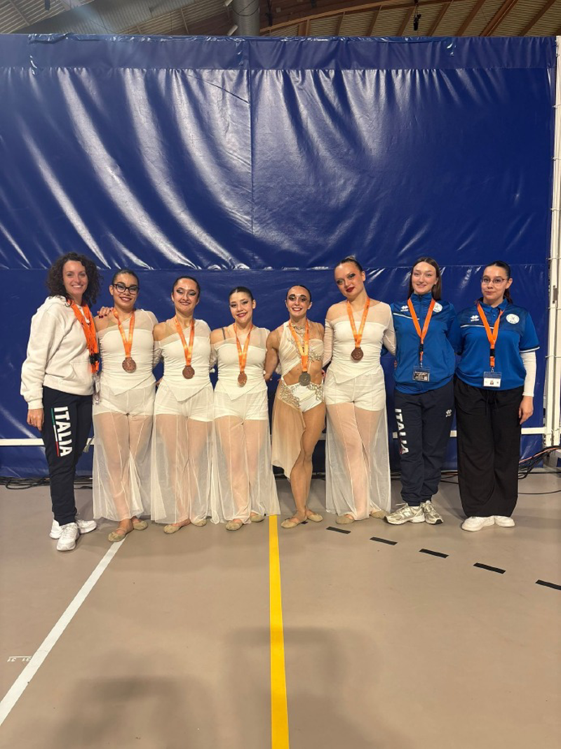 Twirling - Sei medaglie agli europei