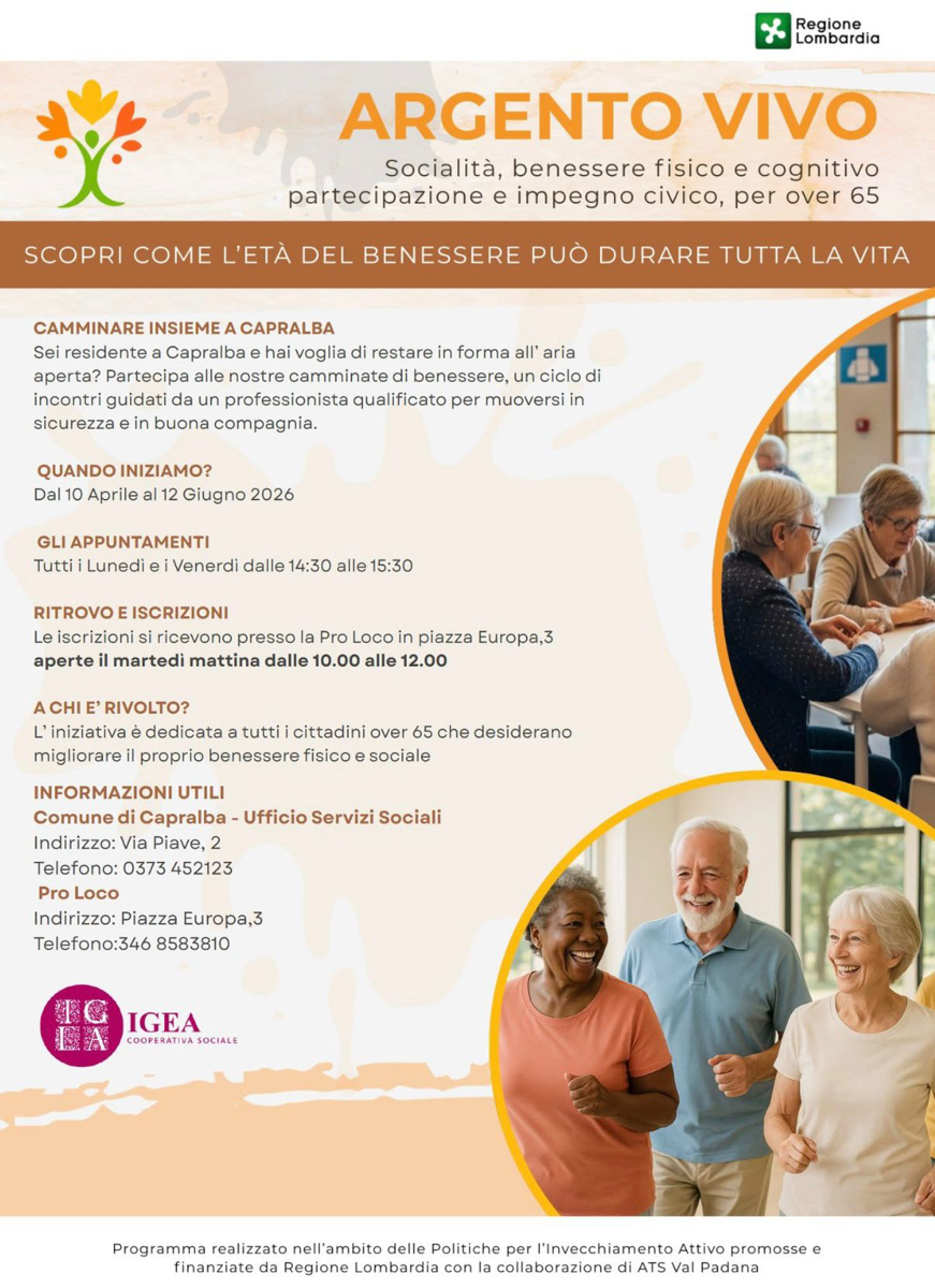 Gli appuntamenti della settimana