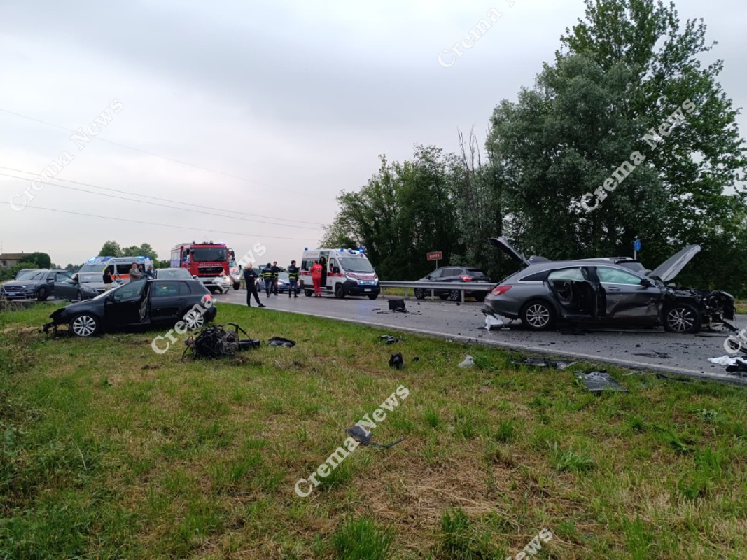 Dal territorio - Famiglia cremasca coinvolta in un incidente