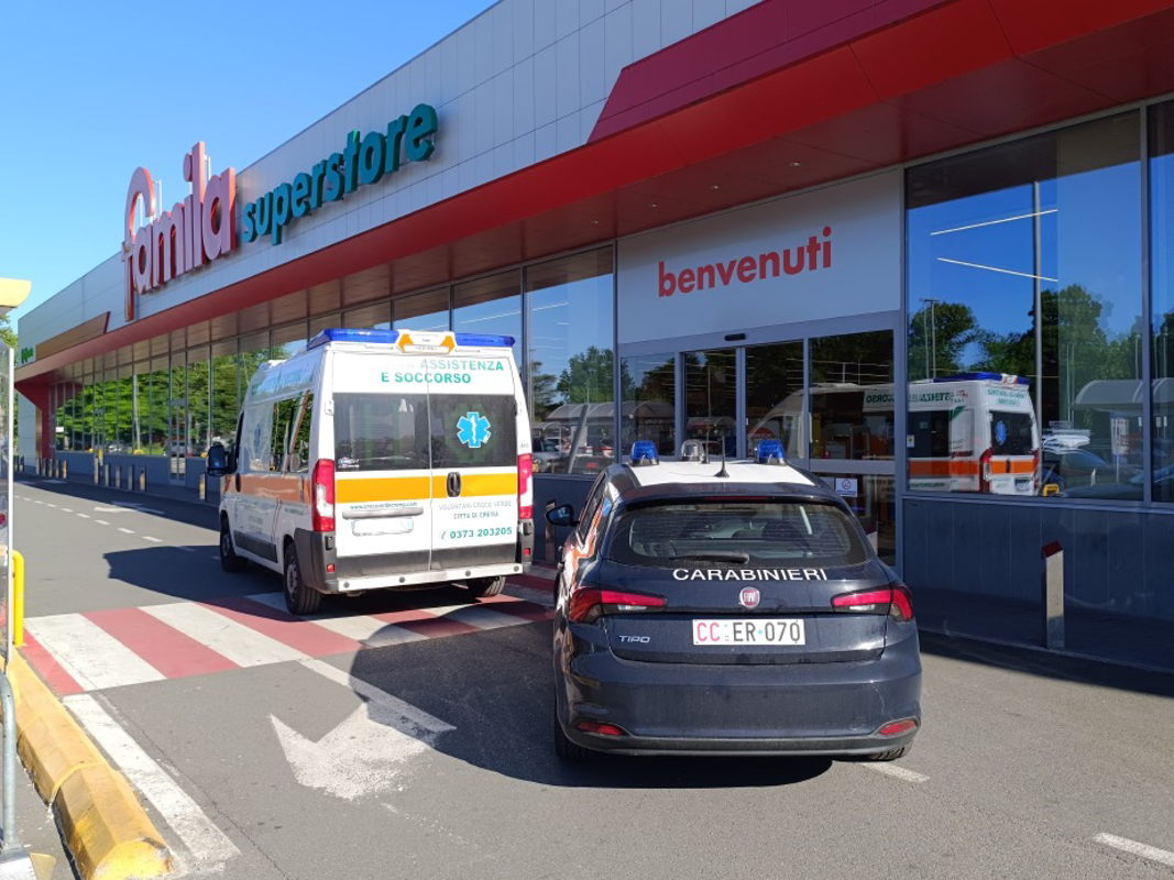Crema - Guardia giurata si ferisce, denunciato