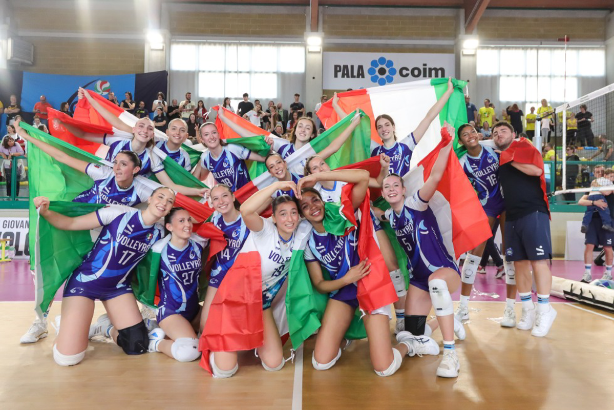 Volley - Volleyrò campione d'Italia