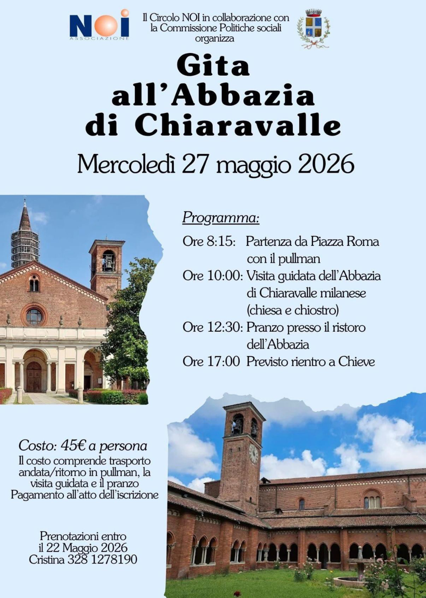 Cremasco - Agenda dei prossimi giorni 