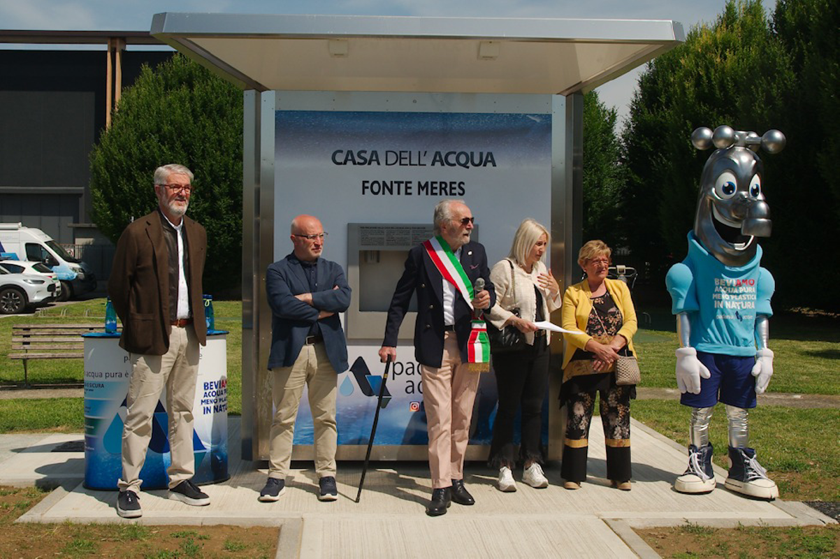 Offanengo e Madignano - Inaugurate le case dell'acqua