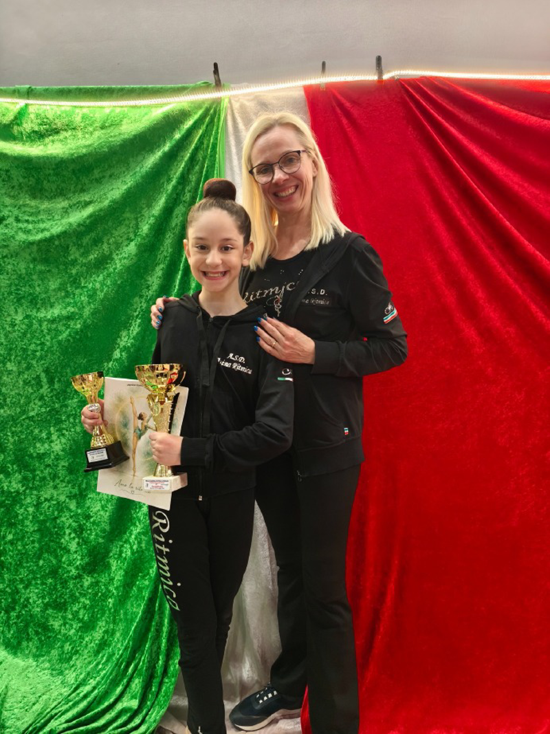 Ginnastica - Martina Rossitto è d'argento