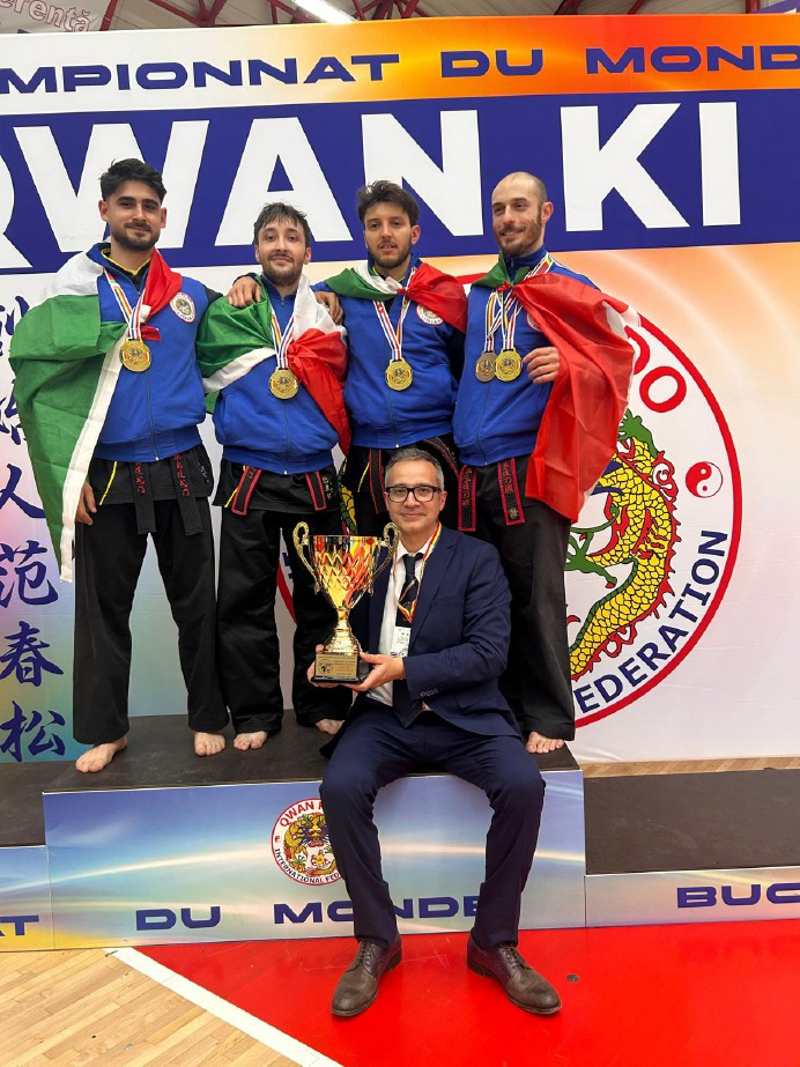 Crema - Italia campione del mondo nel Qwan ki do