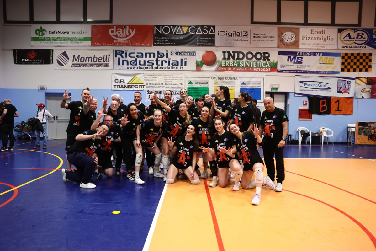 Volley B1 - Ripalta in A3