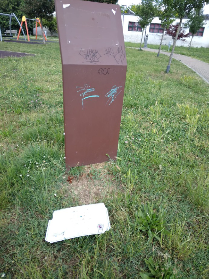 Rivolta d'Adda - Vandalismo al parco Diamante 