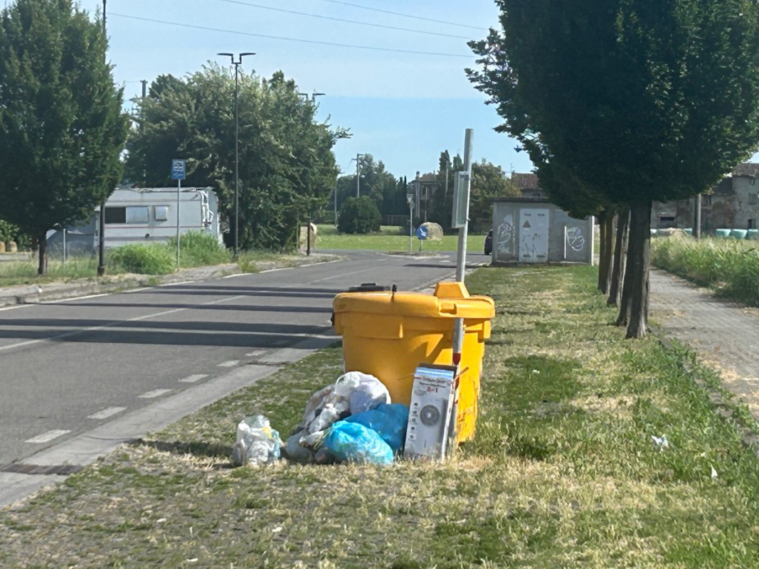 Crema - Qui ci va l'olio usato