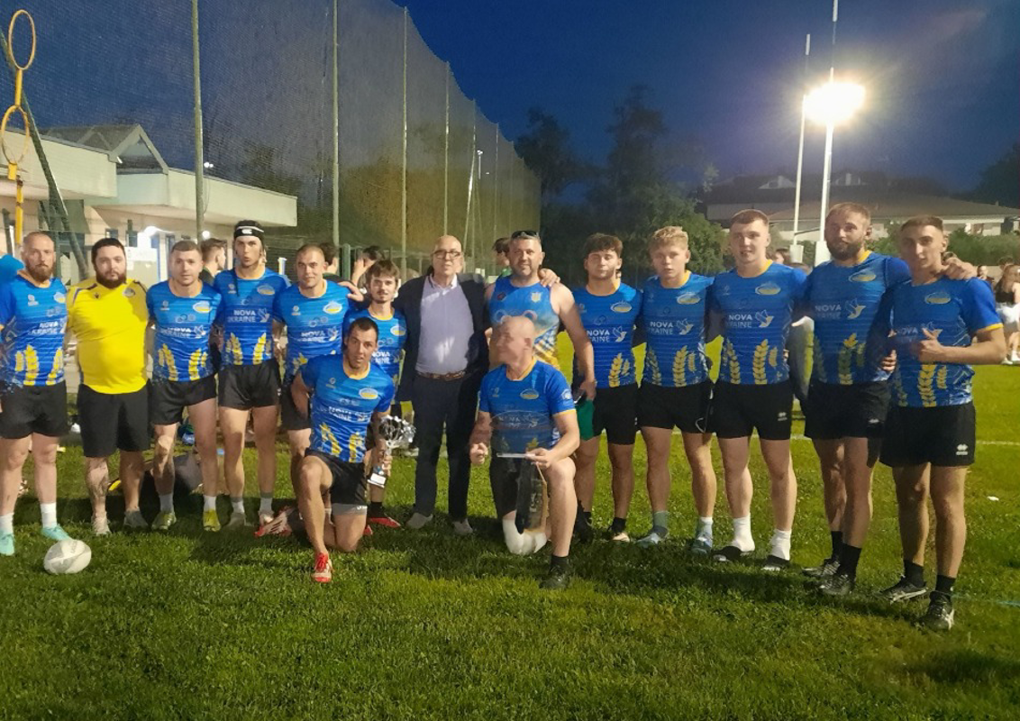 Rugby - Nazionali giovani ucraine ospiti del Rugby Crema 