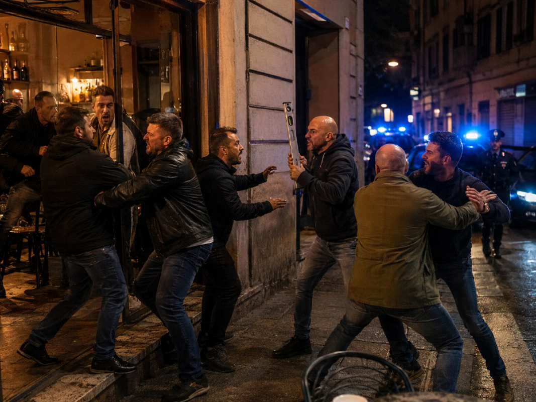 Dal territorio - Sette persone si sfidano a botte