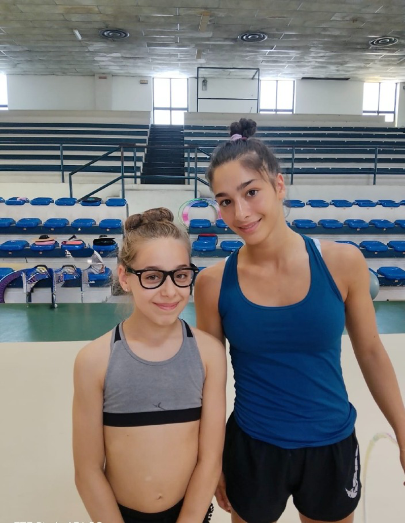 Ginnastica - Masterclass per Gaia e per Maja 