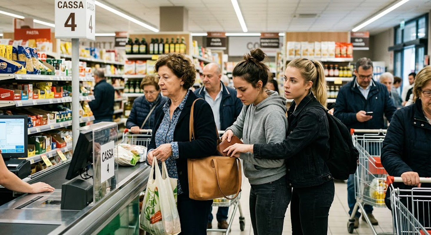 Crema - Spesa col bancomat, di un'altra