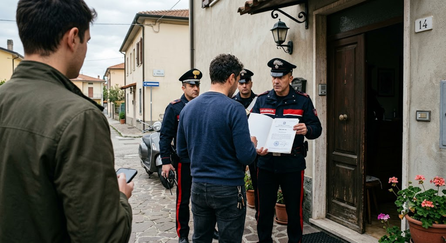 Dal territorio - Disobbedisce e lo arrestano