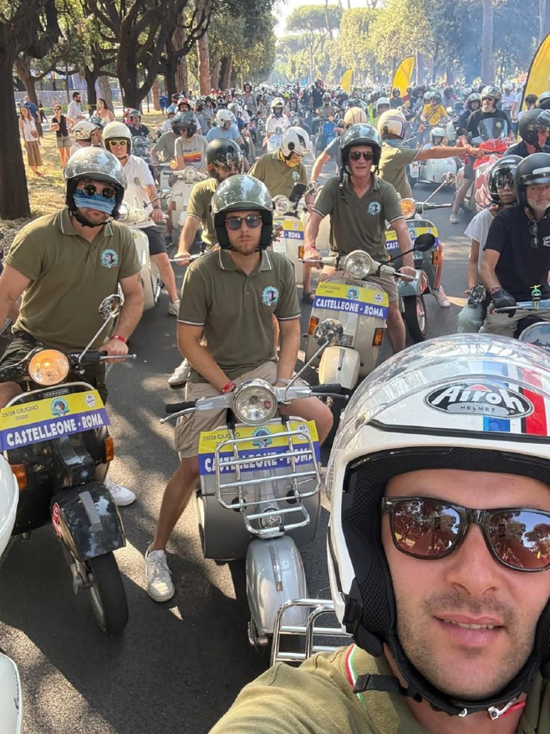 Crema - Vespa, da 80 anni