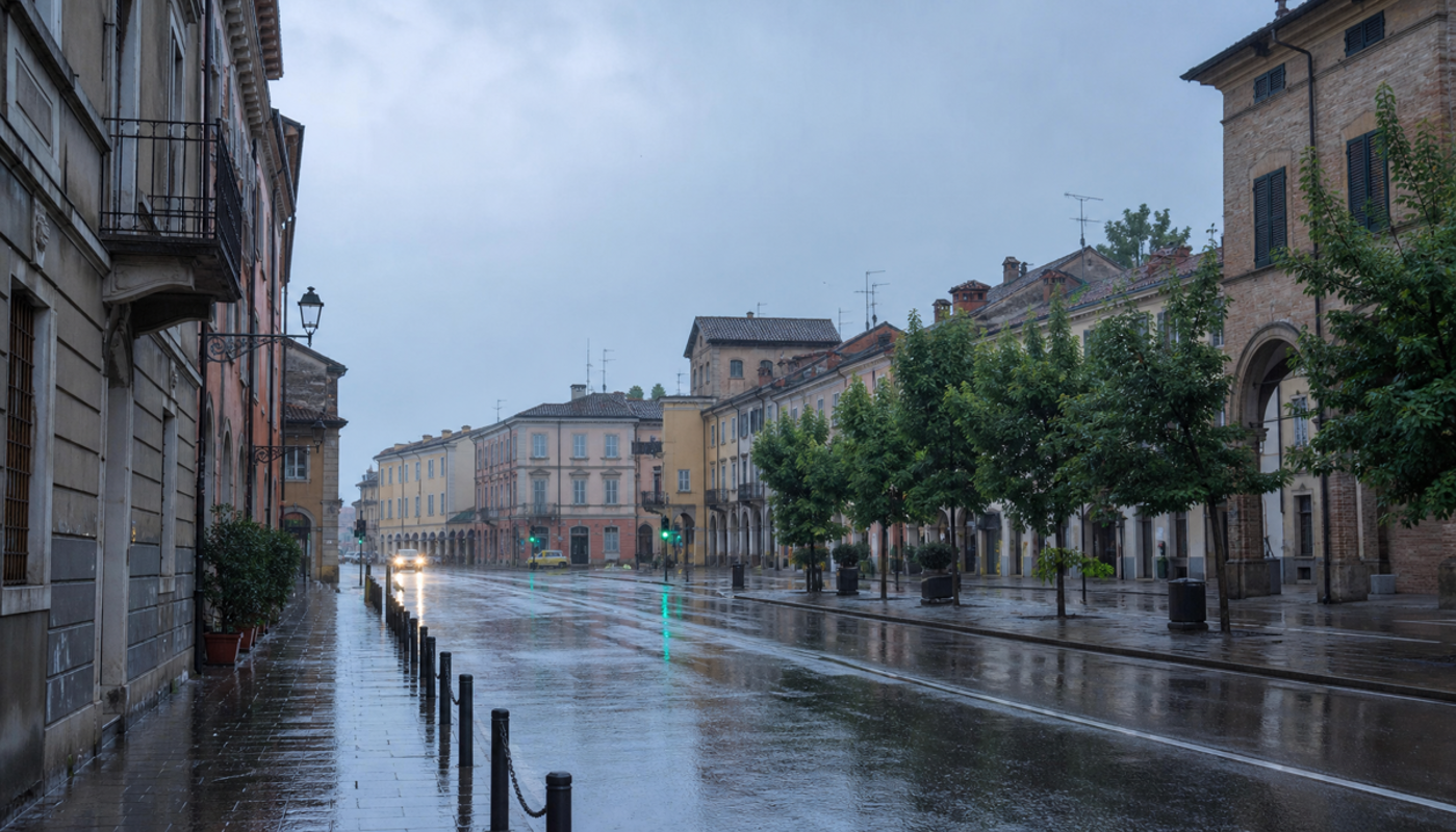 Pioggia al mattino