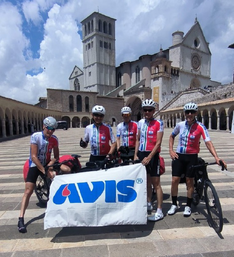 Assisi - I cremaschi sono arrivati alle 14
