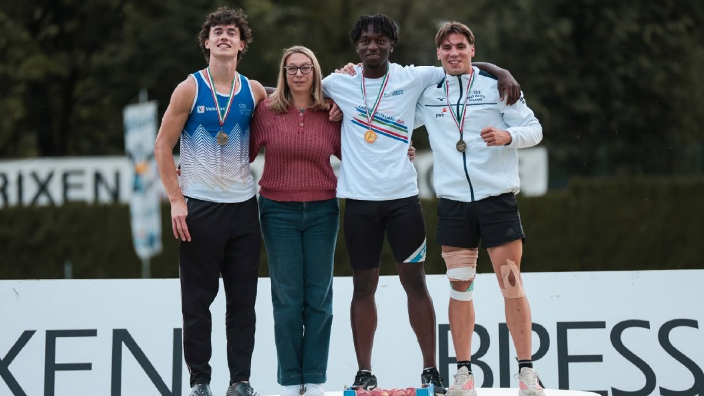 Atletica - Monfrini bronzo ai Nazionali