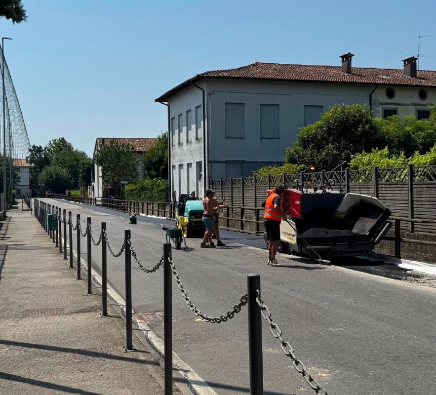 Castel Gabbiano- Riparato il passaggio