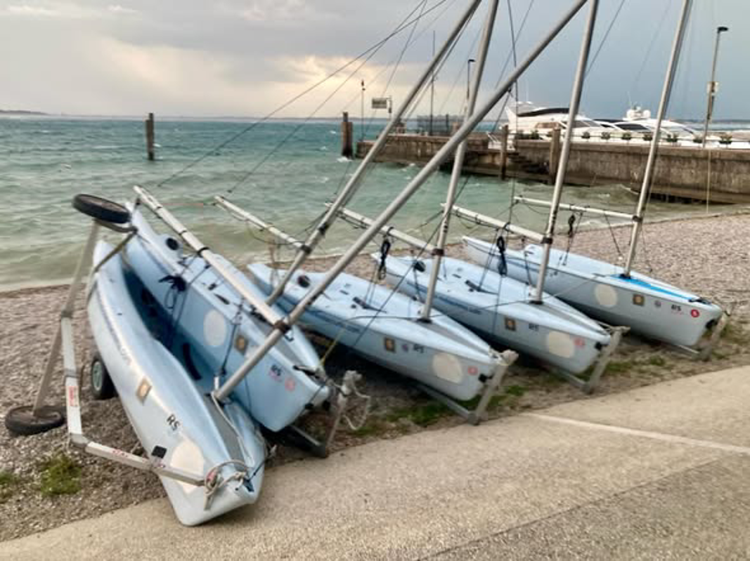 Crema - Tempesta sul Campus di vela