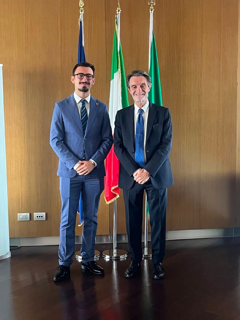 Soncino - Federico Verdoliva da Attilio Fontana