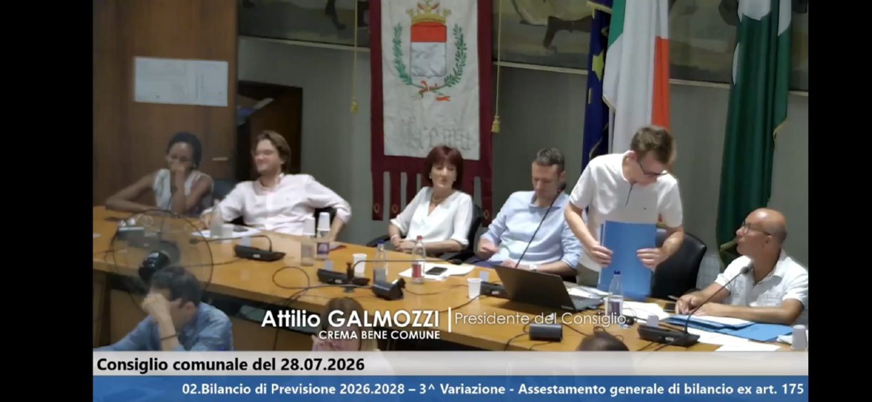 Crema - Consiglio comunale vivace