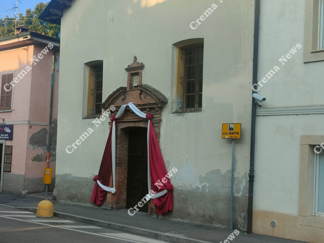 Vailate - Riapre Santa Marta
