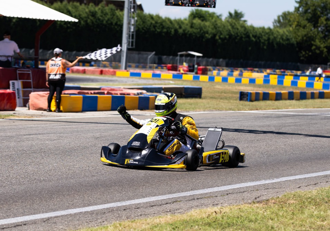 Motori - Andrea Sorbello vince la 7 Laghi Kart  