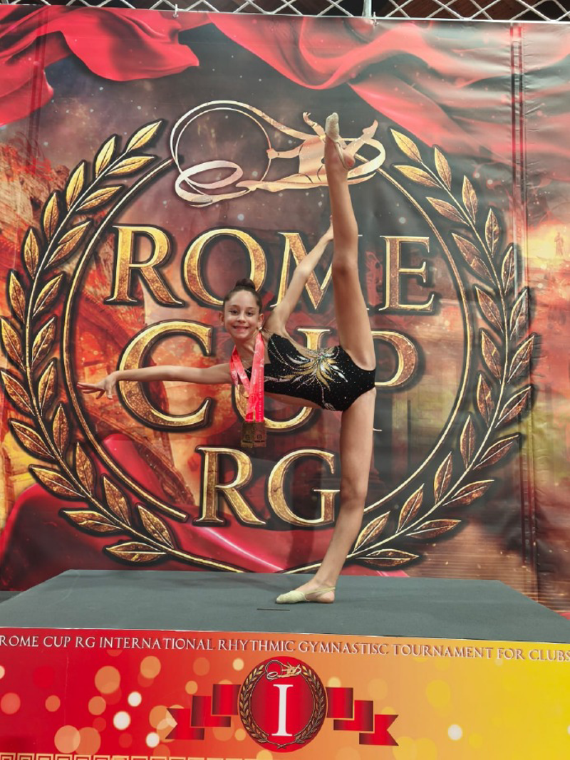 Ginnastica - Anima Ritmica protagonista a Roma