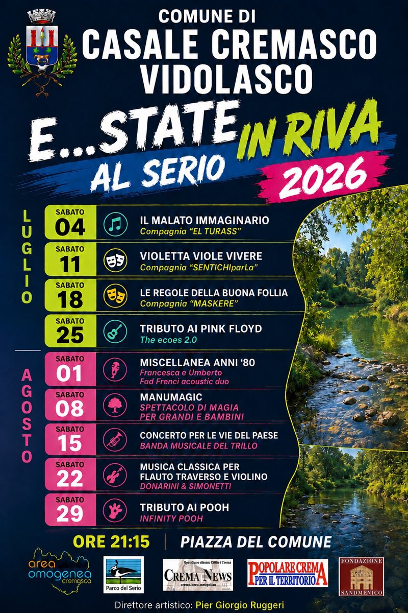 Estate in festa: gli appuntamenti 