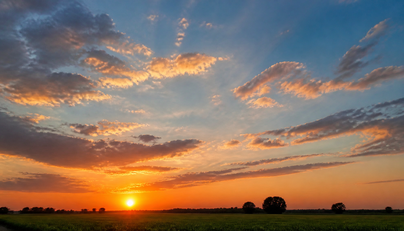 Sole e nuvole