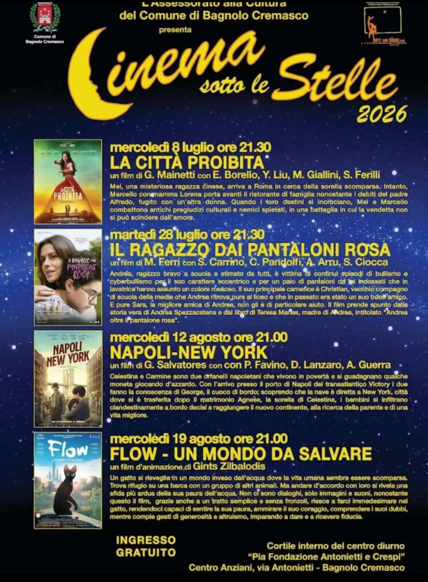 Gli eventi della settimana