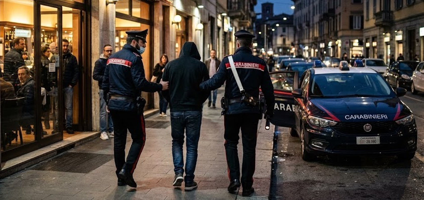 Dal territorio - Ubriaco fa casino nel bar