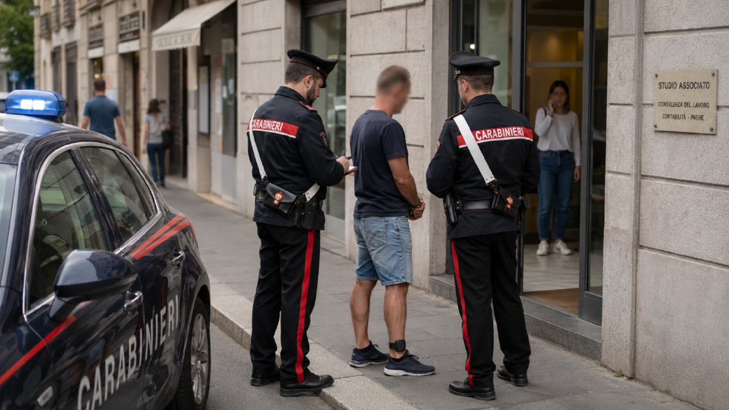 Dal territorio - Avvicina la figlia, arrestato