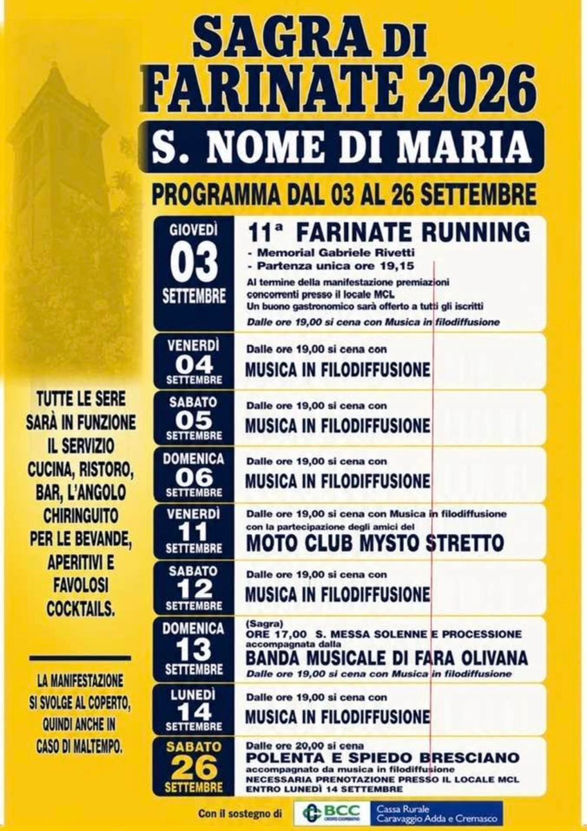 Settimana di eventi tra cultura, sport e divertimento